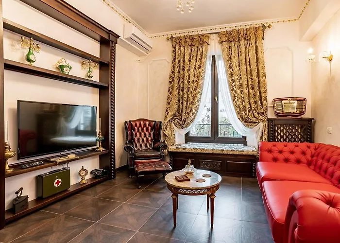 Private Museum With Antique Decor דירה בוקרשט
